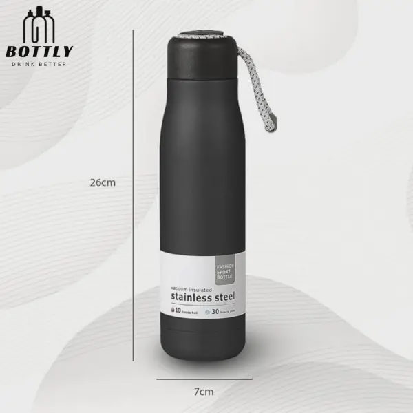 Thermal mug that preserves heat and cold