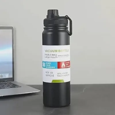 Stainless steel thermal bottle - 1 liter capacity